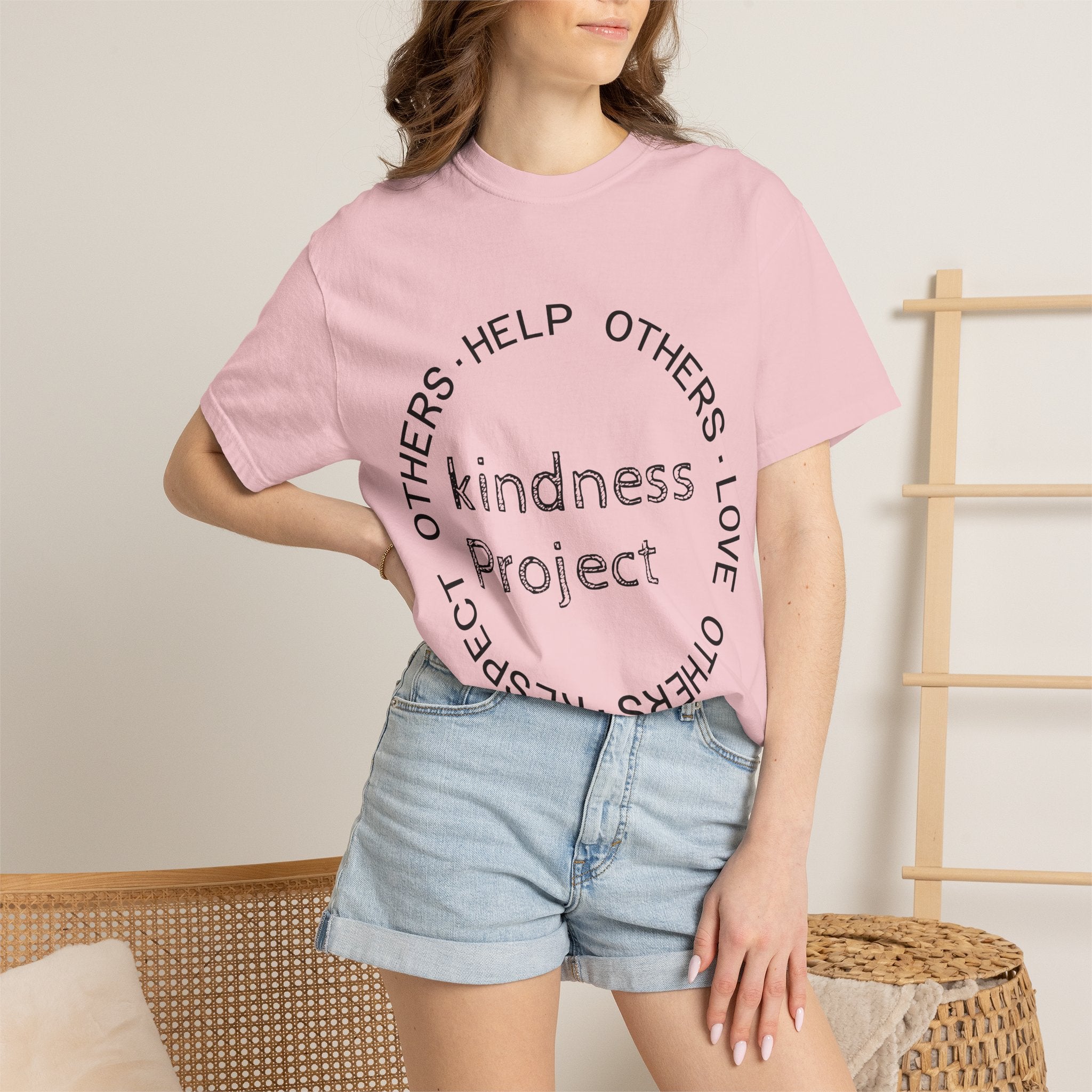 Kindness Project T-Shirt — 'Kindness Project' Circle Graphic Tee