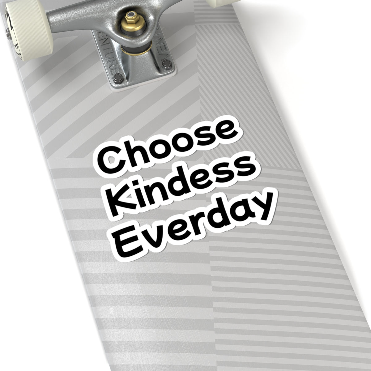 Choose Kindess Everday Sticker — Inspirational Vinyl Kiss-Cut Sticker for Laptops, Water Bottles & Journals