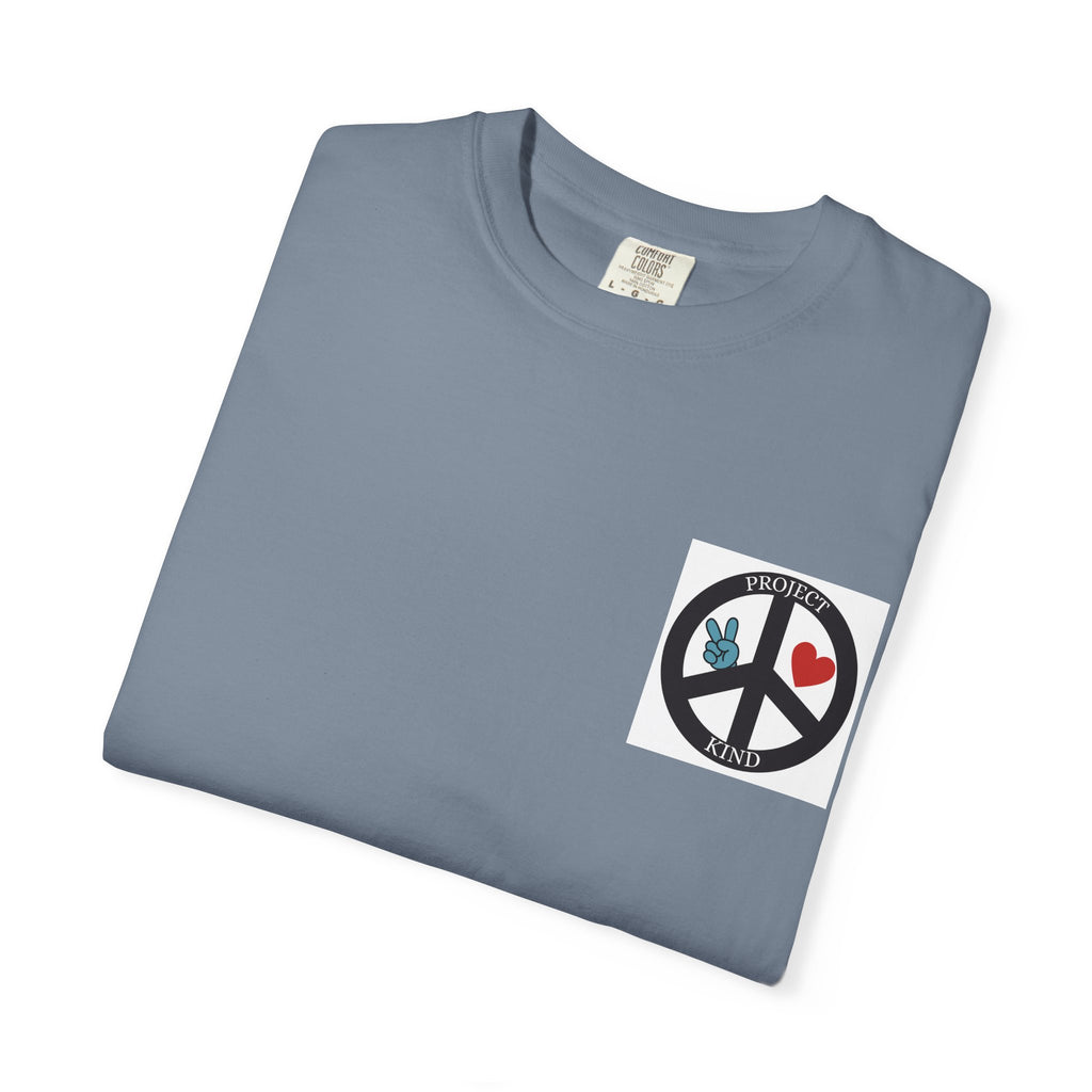 Copy of Did You Smile Today T-Shirt — Peace Sign Chest & Cheerful Back Graphic Tee