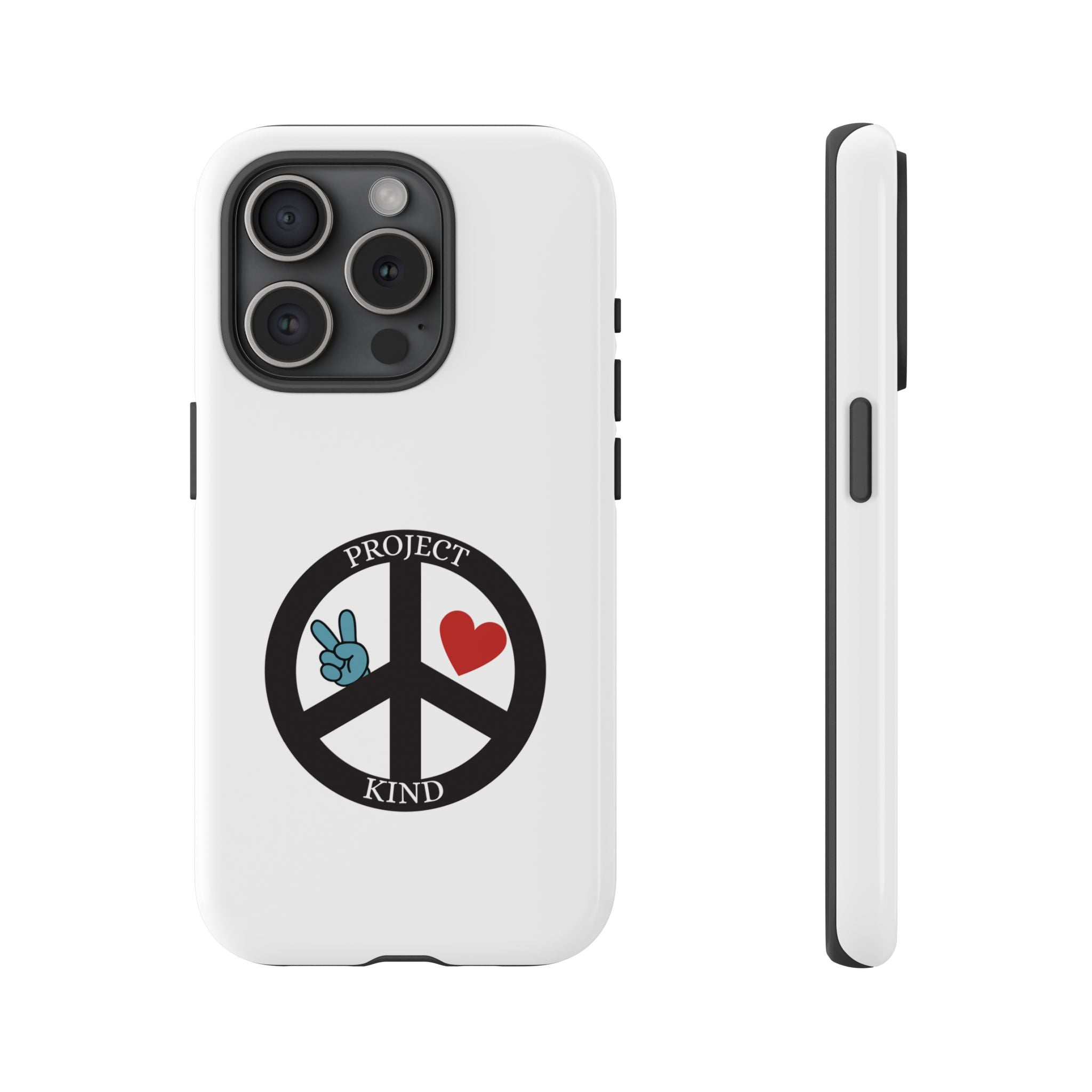 Project Kind Peace Sign Phone Case