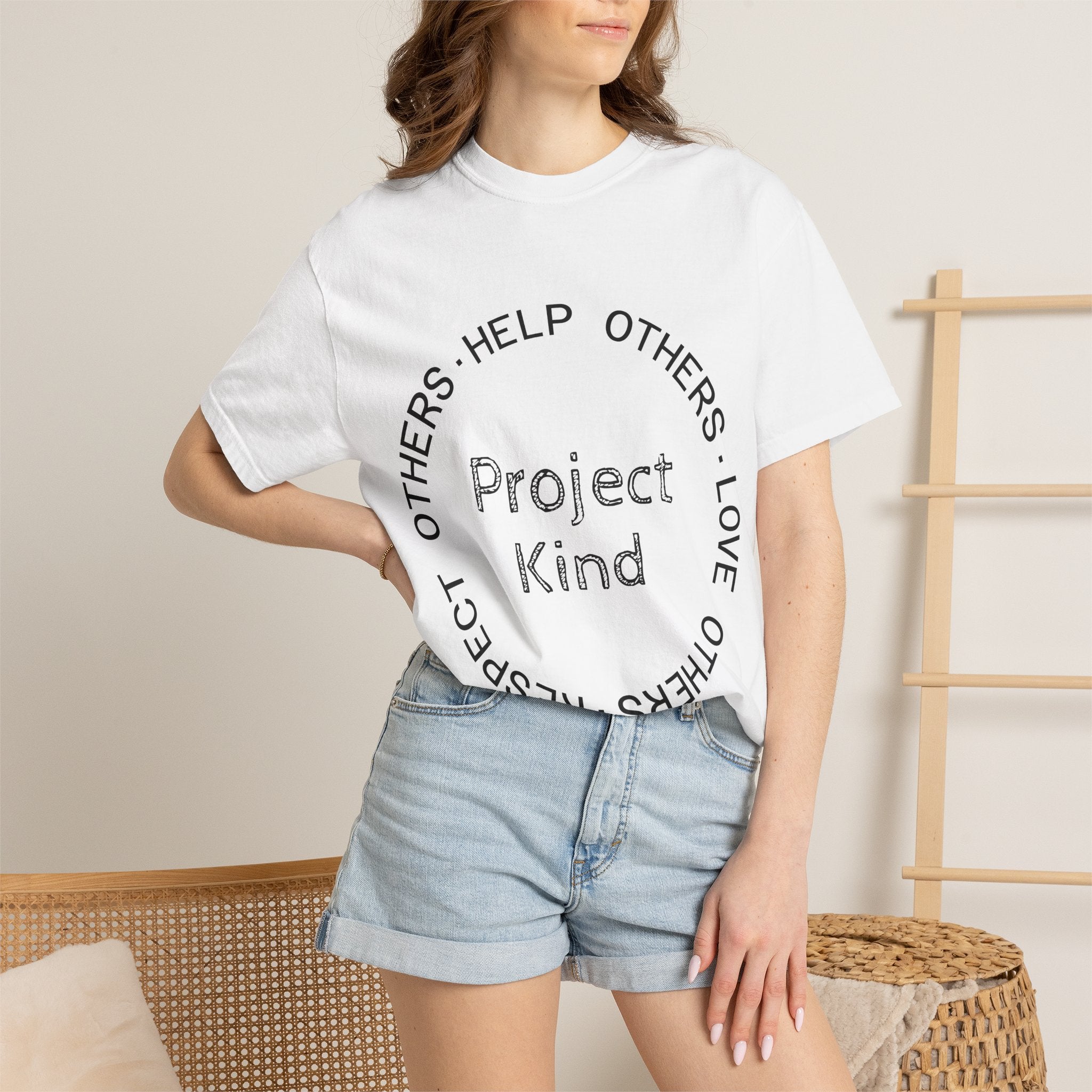 Project Kind Circle Tee (Help Others, Love Others, and Respect Others)