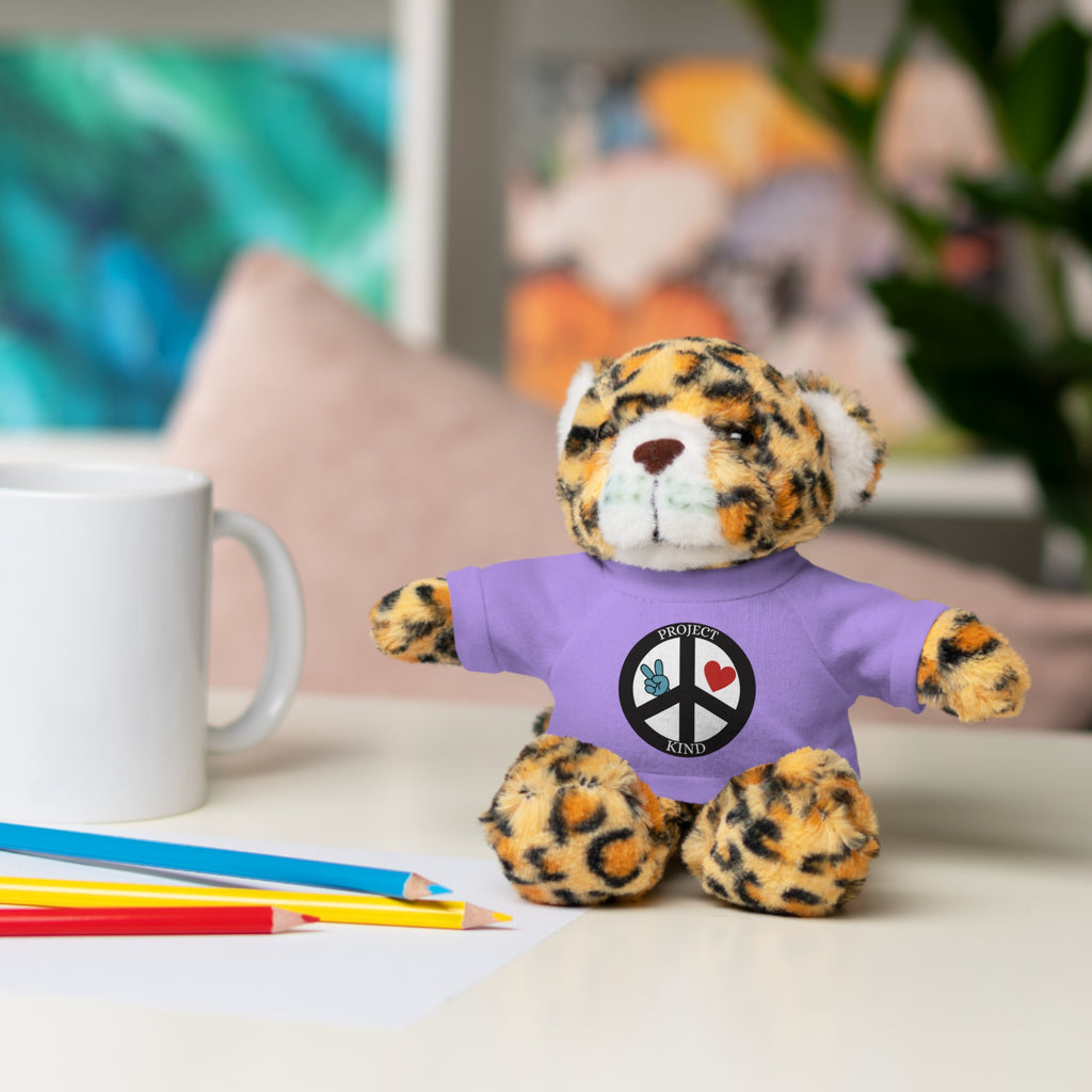 Animal Stuffed Animals with Project Kind Logo on Tee