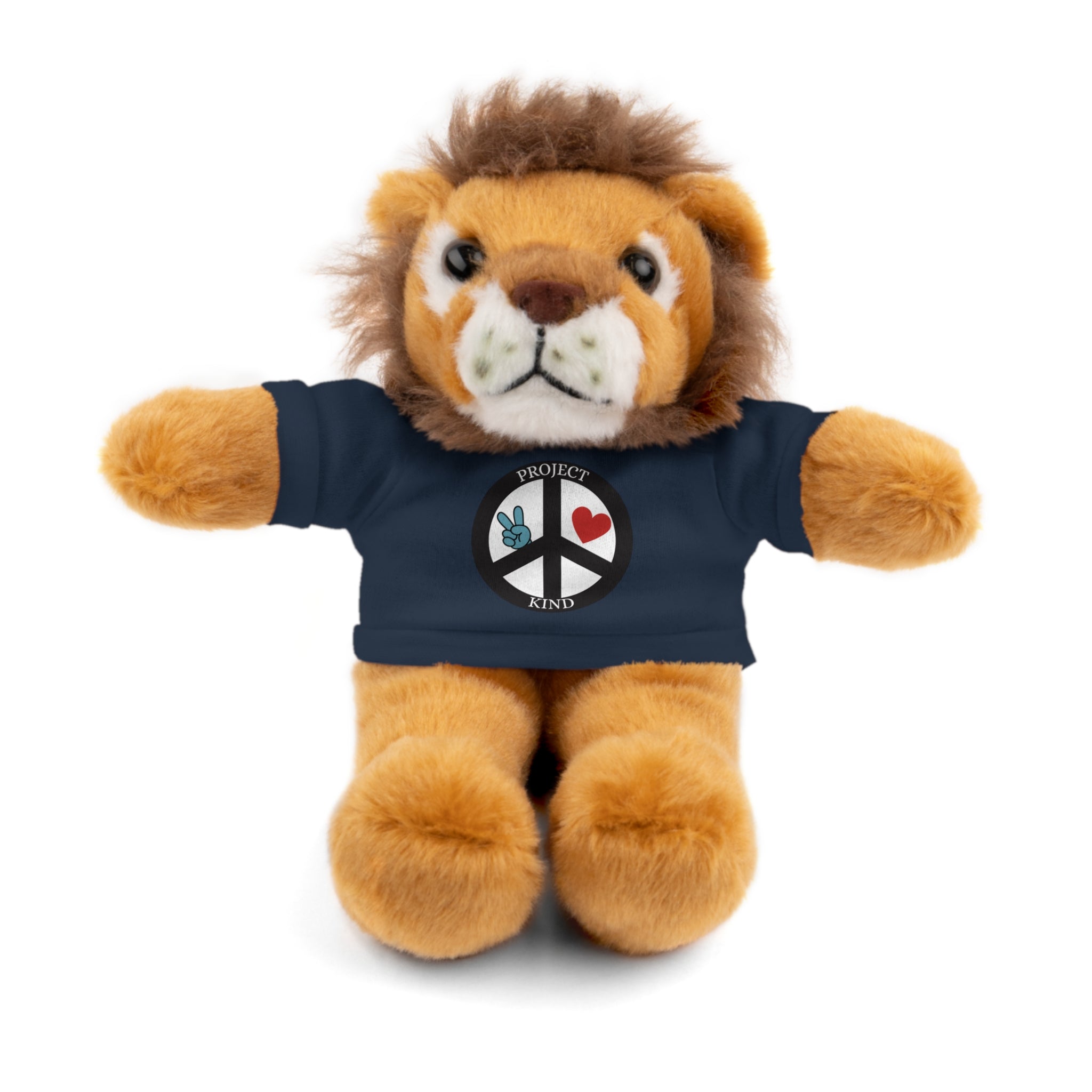 Animal Stuffed Animals with Project Kind Logo on Tee