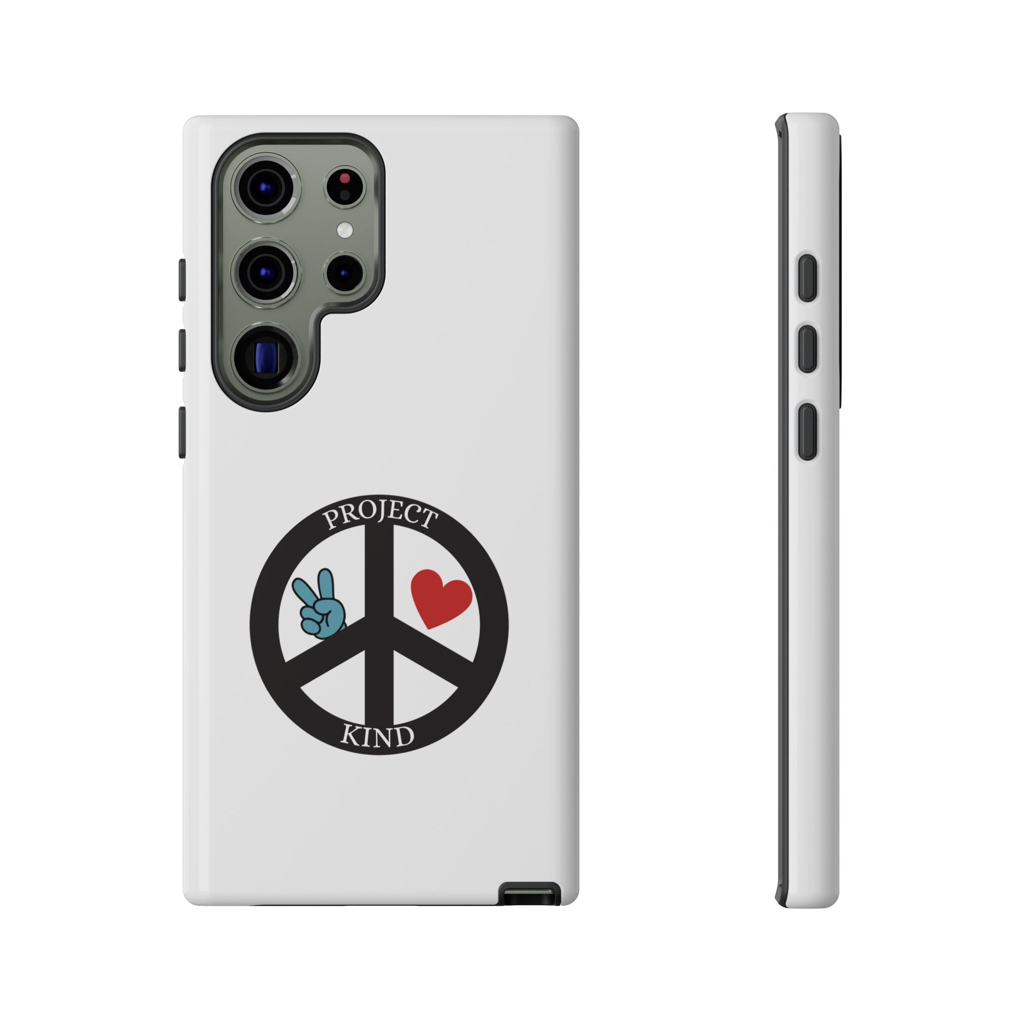 Project Kind Peace Sign Phone Case