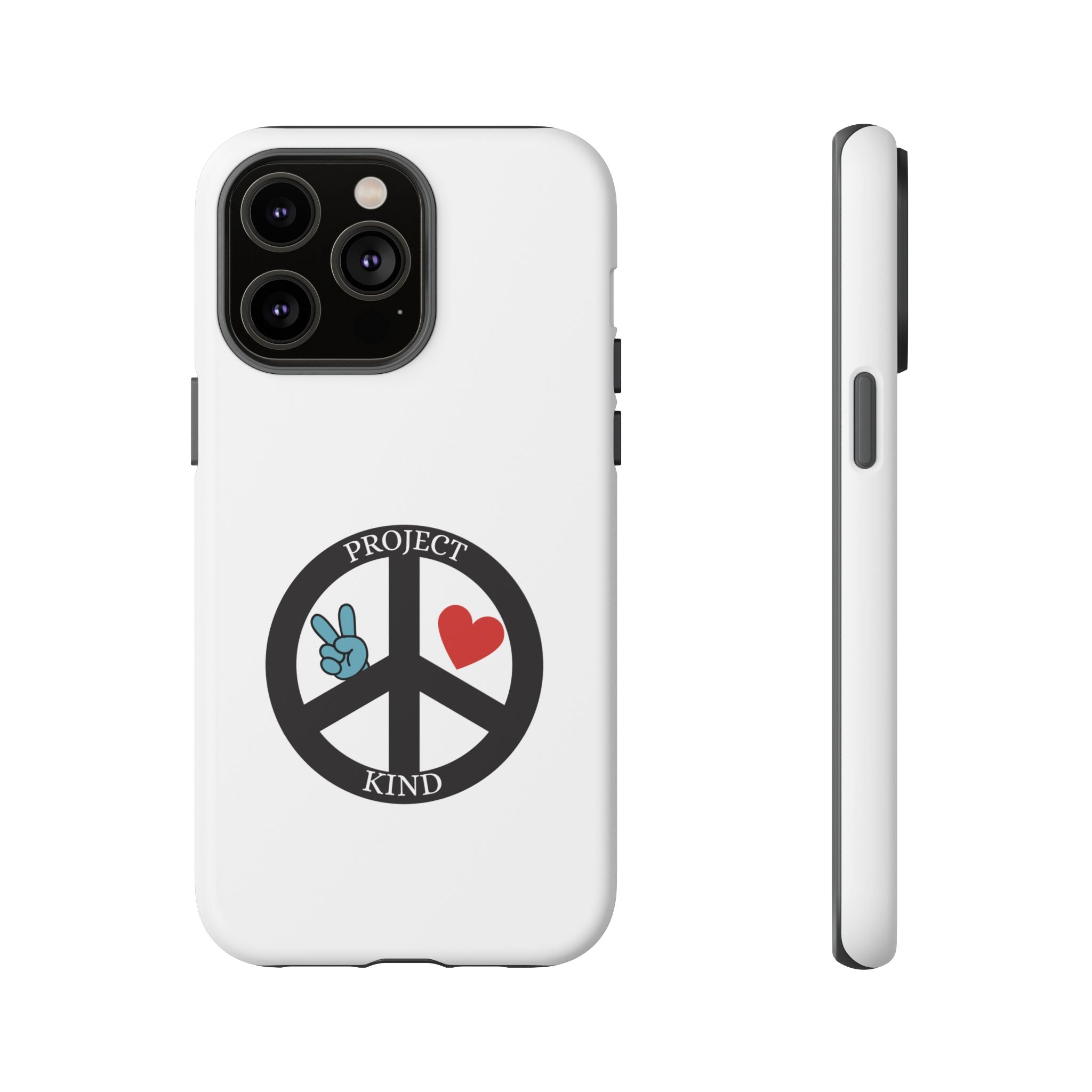 Project Kind Peace Sign Phone Case
