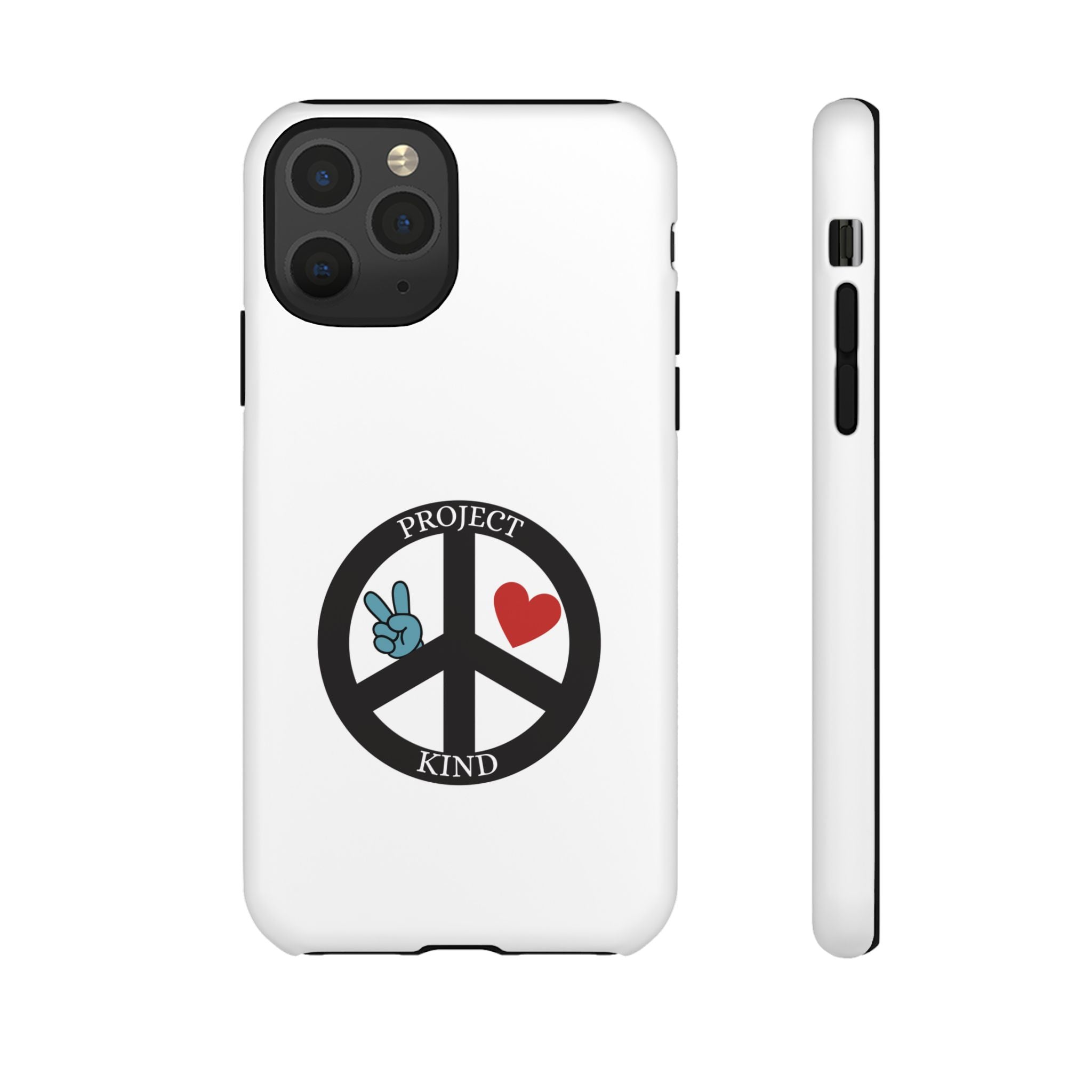 Project Kind Peace Sign Phone Case