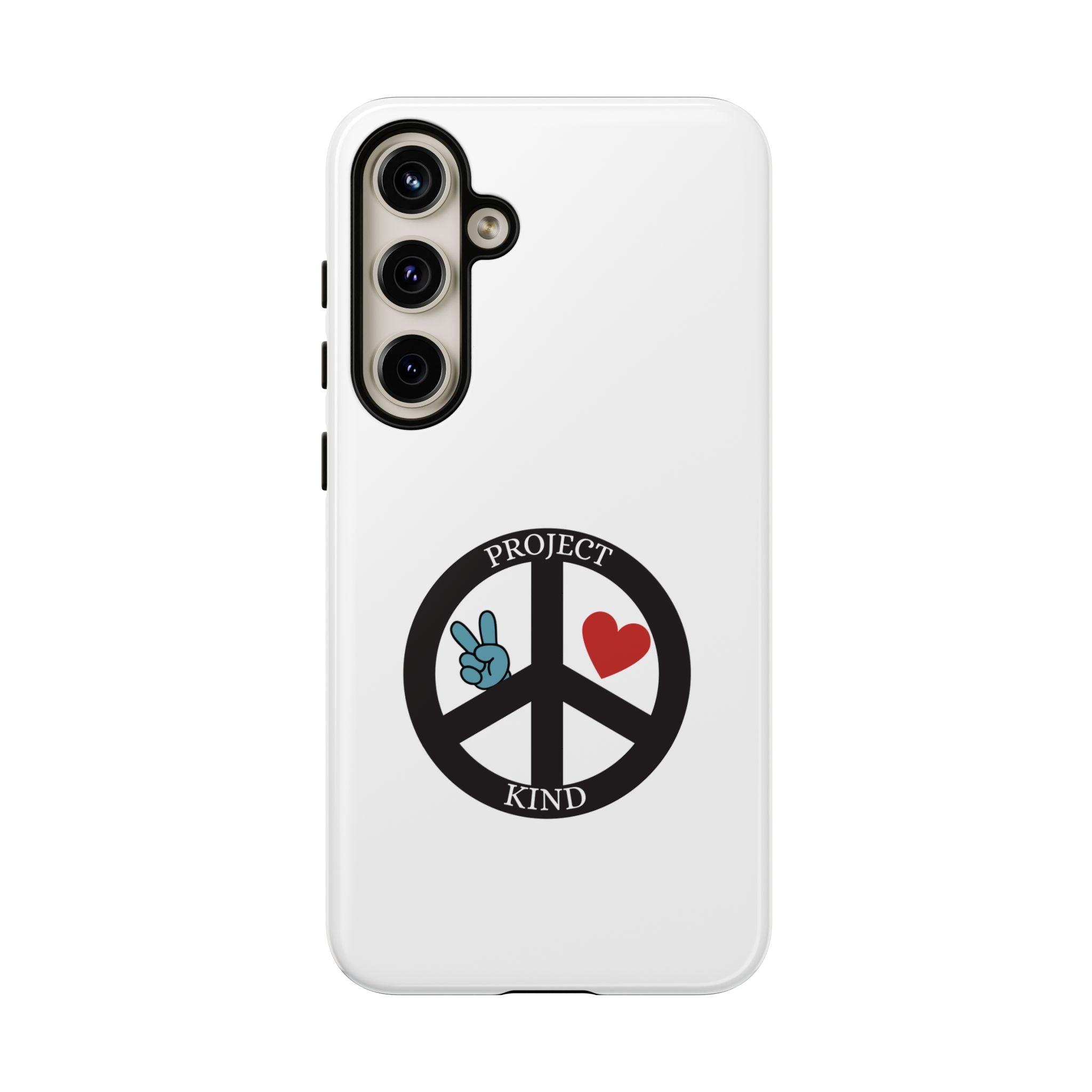 Project Kind Peace Sign Phone Case