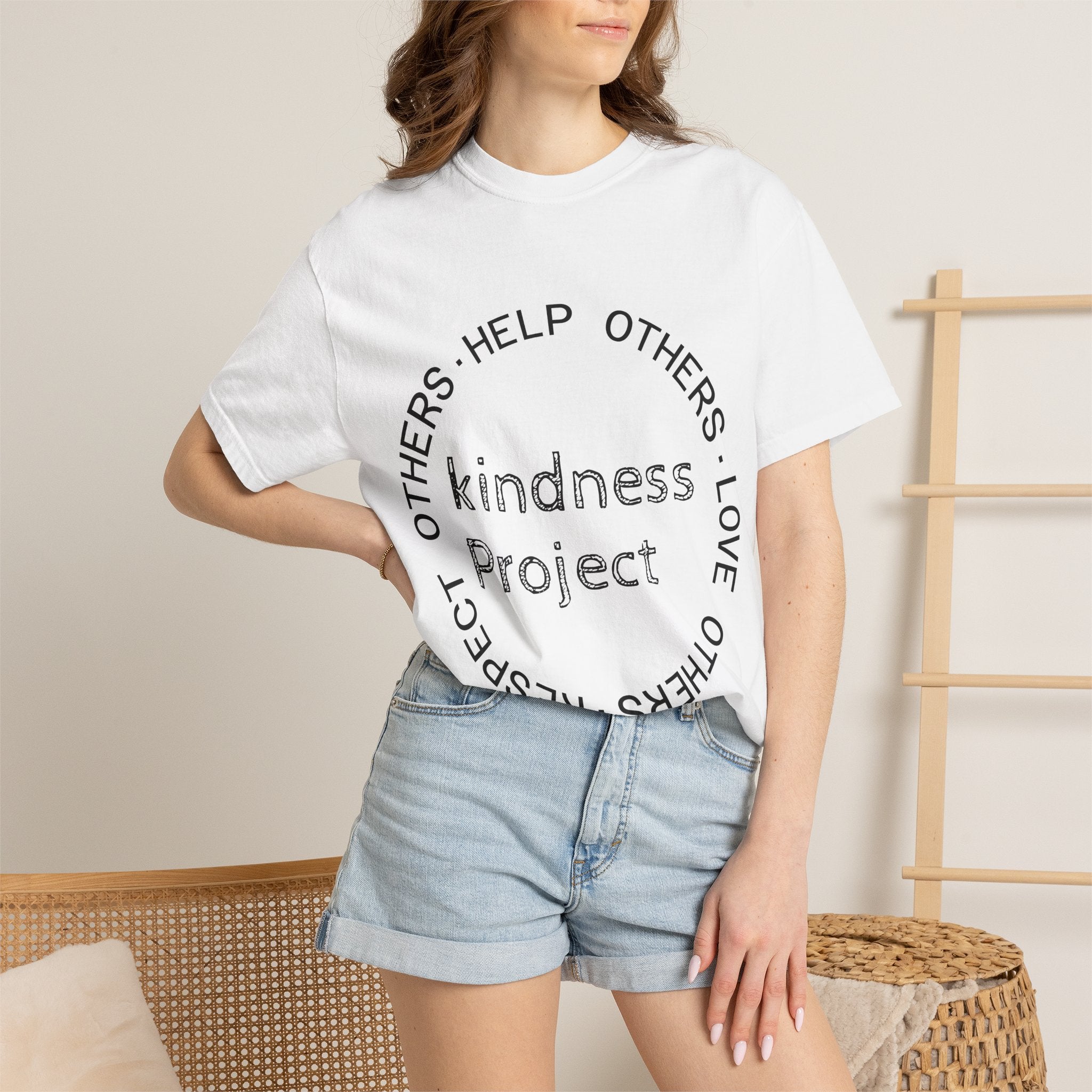 Kindness Project T-Shirt — 'Kindness Project' Circle Graphic Tee