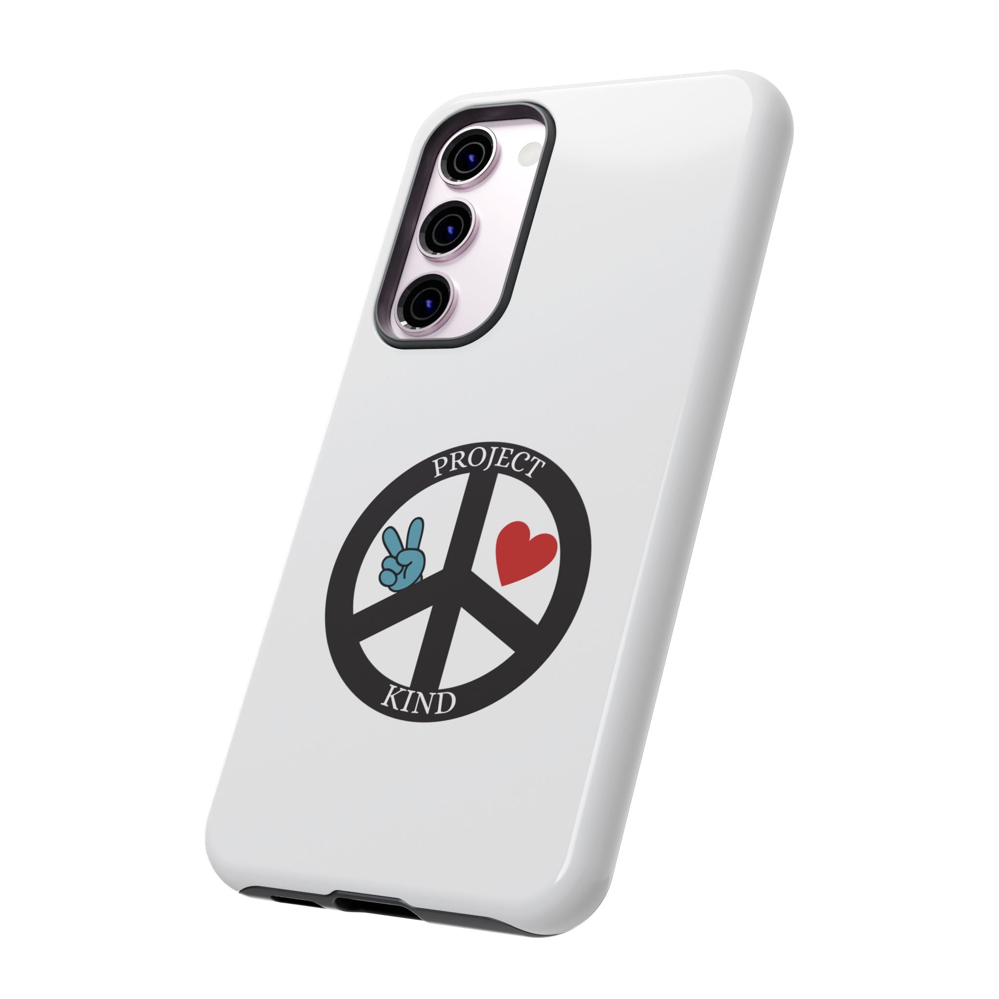 Project Kind Peace Sign Phone Case
