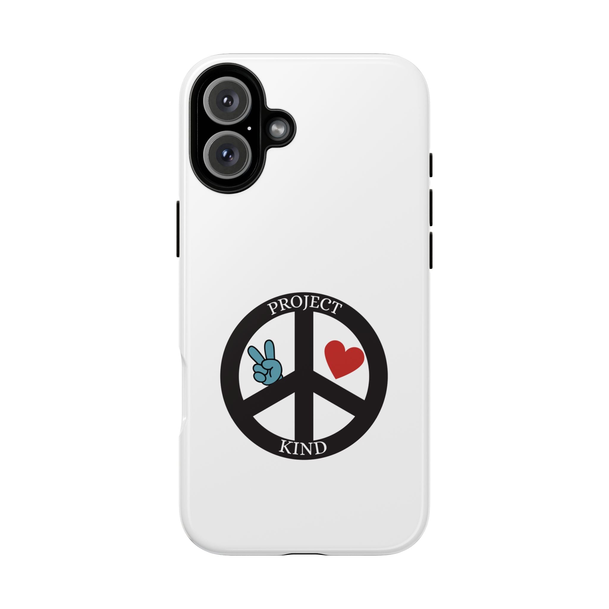 Project Kind Peace Sign Phone Case