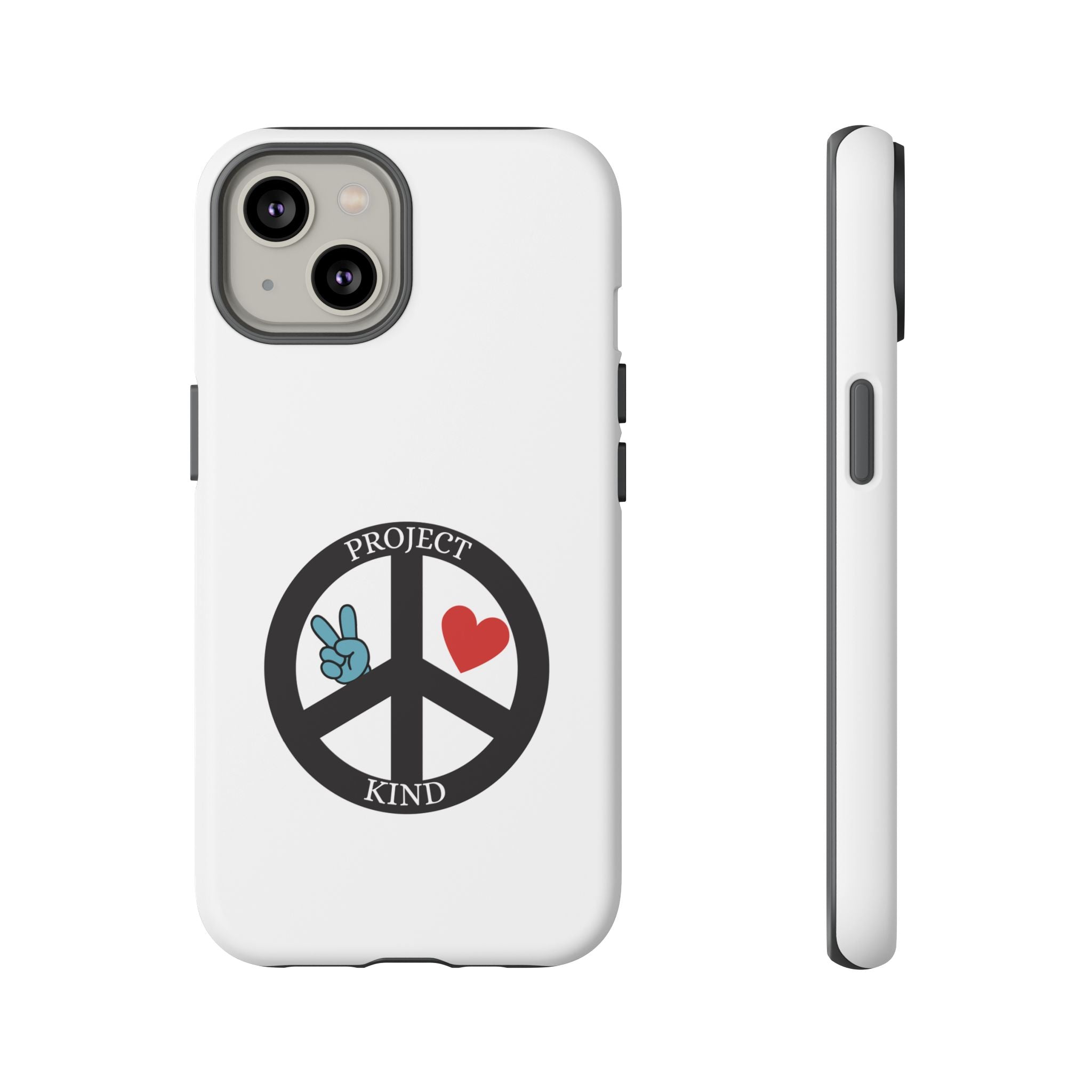 Project Kind Peace Sign Phone Case