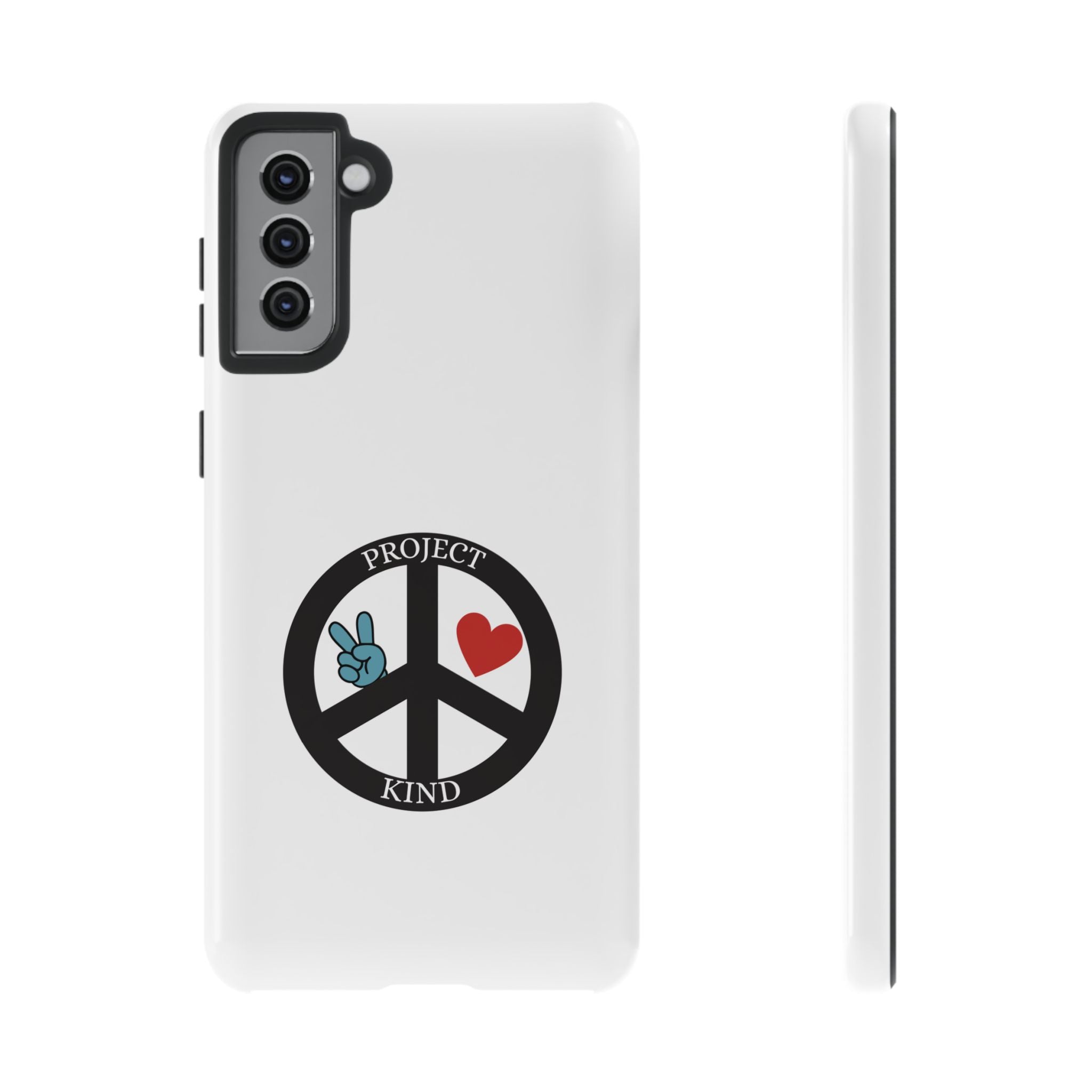 Project Kind Peace Sign Phone Case
