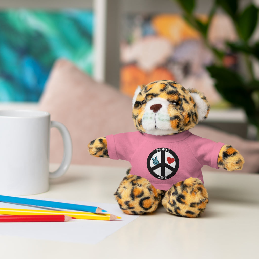 Animal Stuffed Animals with Project Kind Logo on Tee