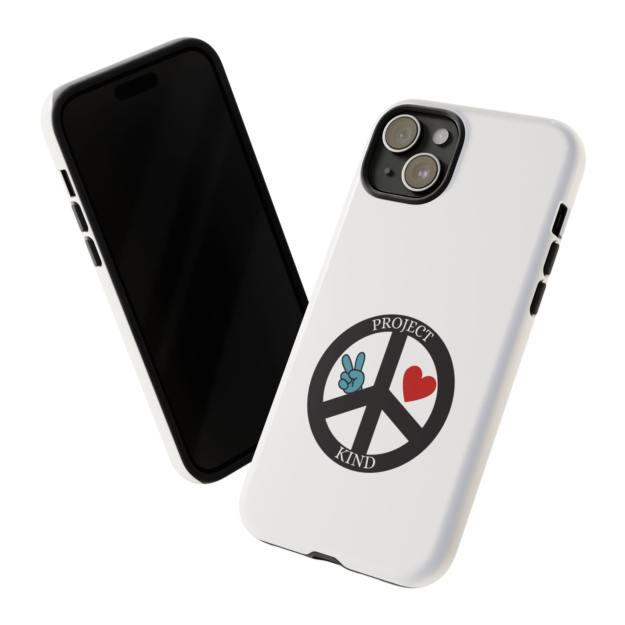 Project Kind Peace Sign Phone Case