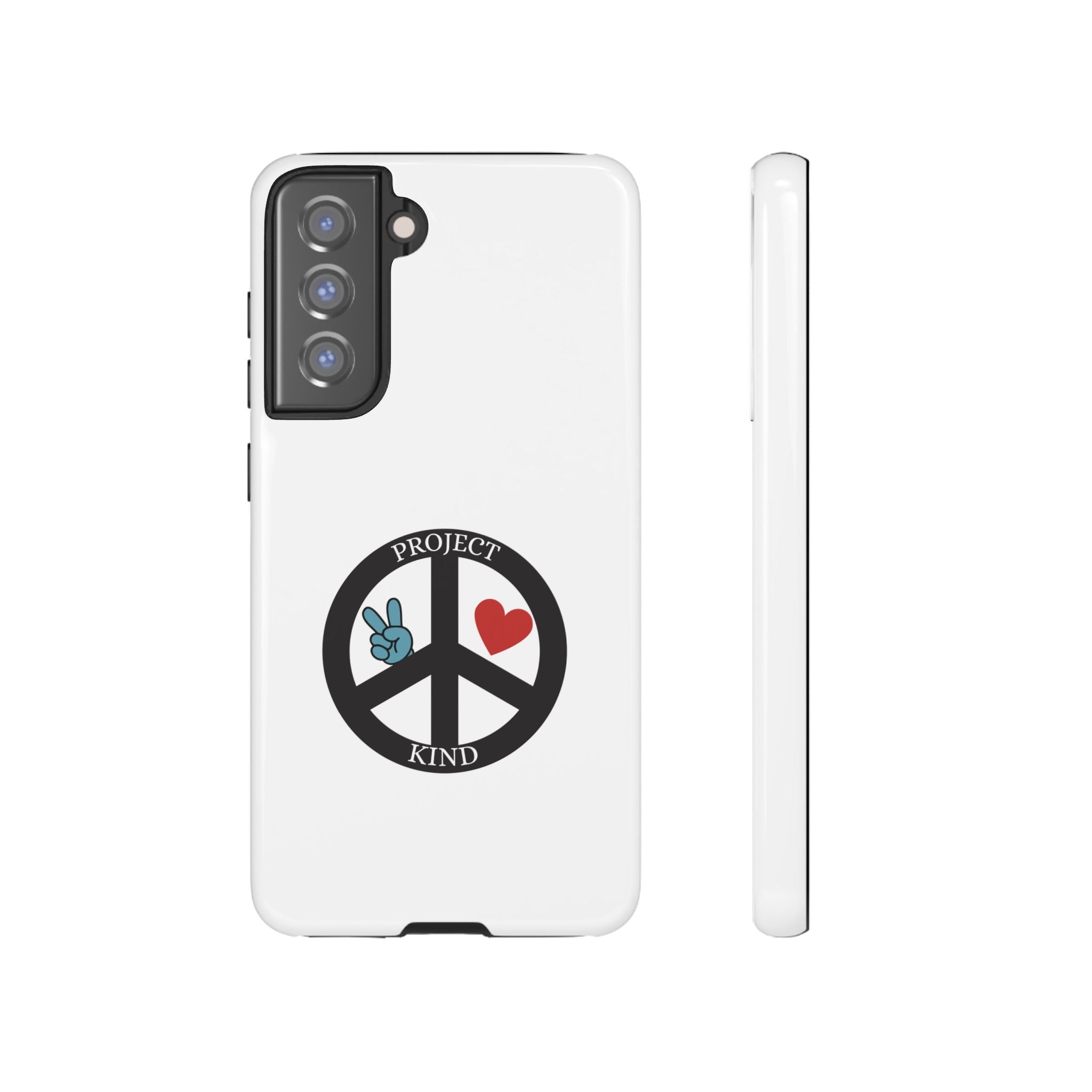 Project Kind Peace Sign Phone Case