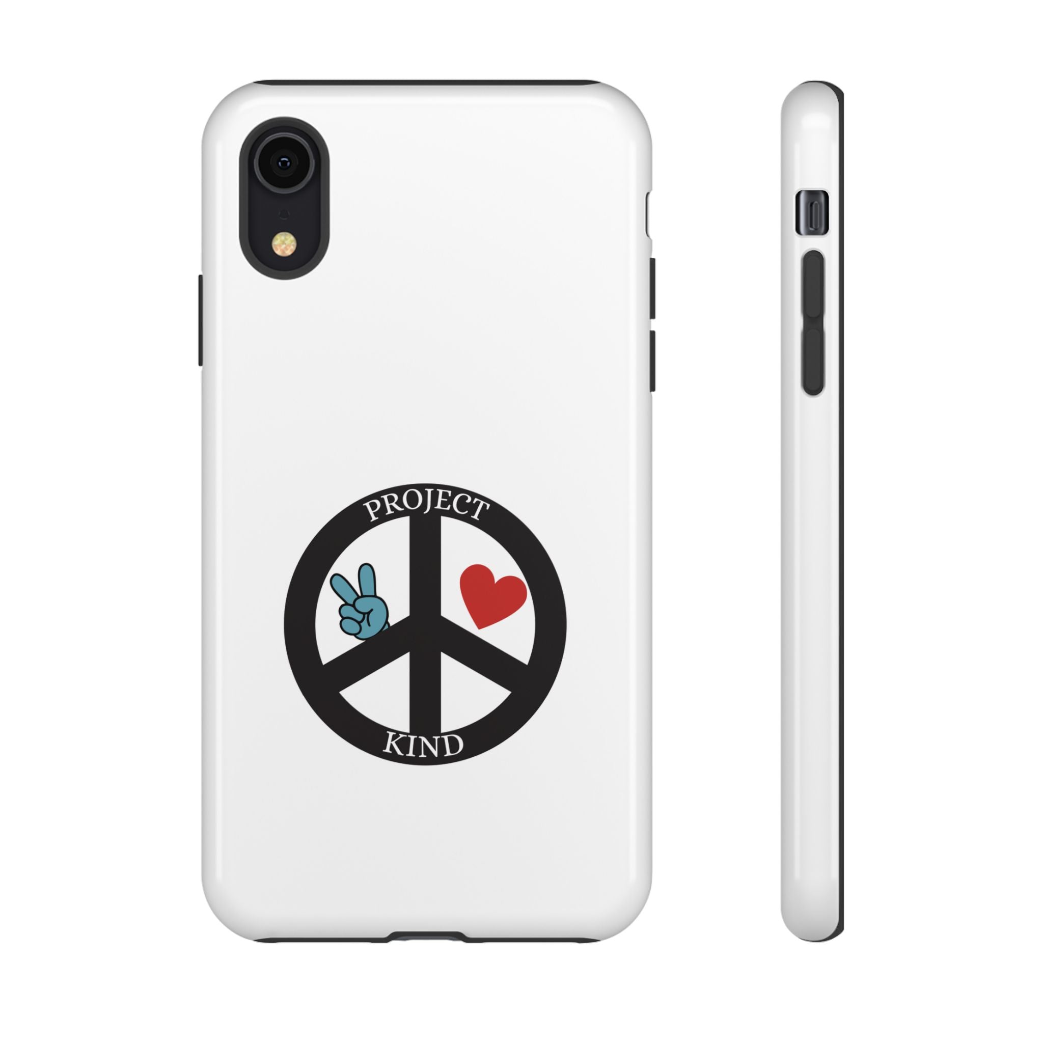 Project Kind Peace Sign Phone Case