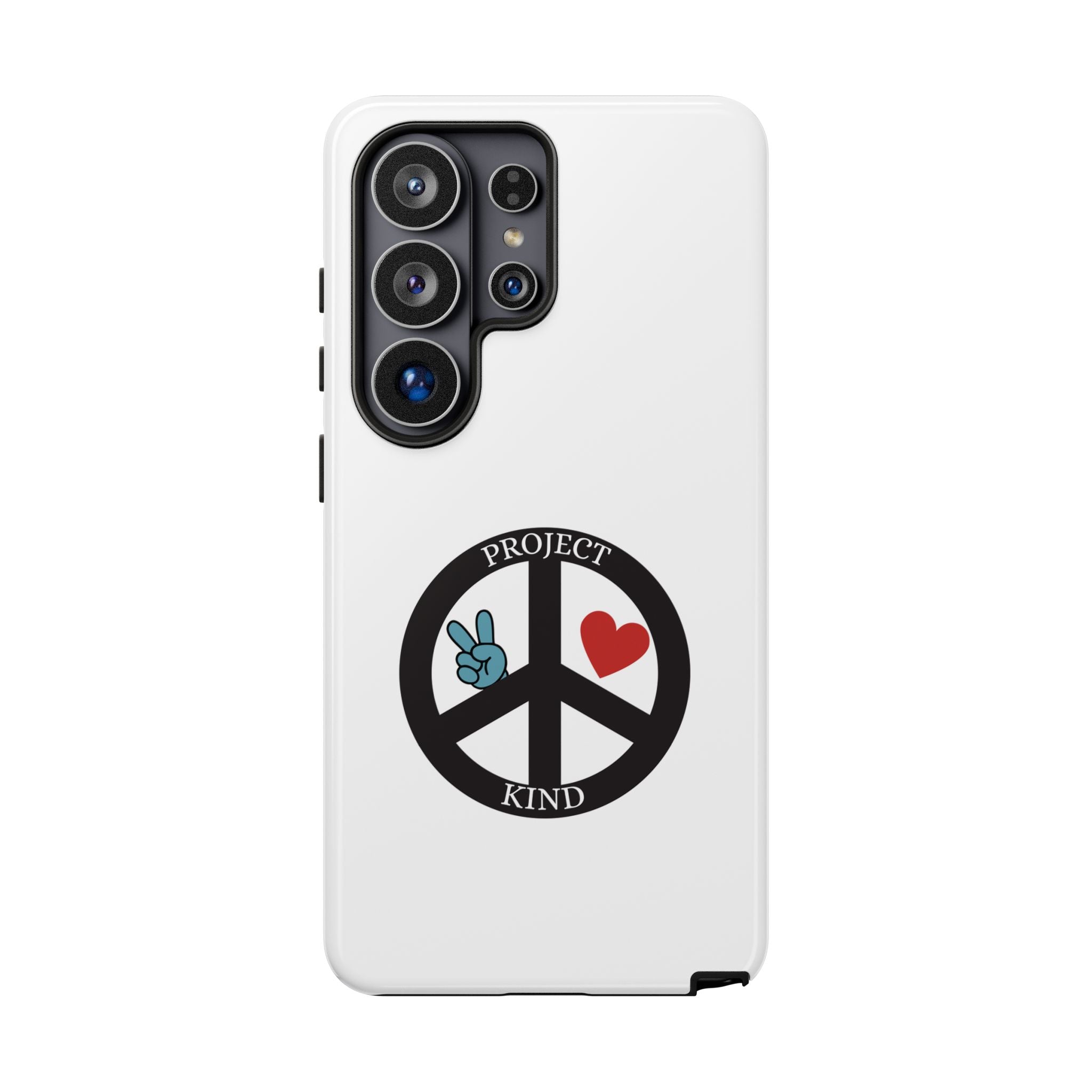 Project Kind Peace Sign Phone Case